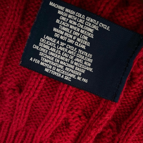 Ralph Lauren Cable Cotton Cardigan, Size 5 - Picture 5 of 5